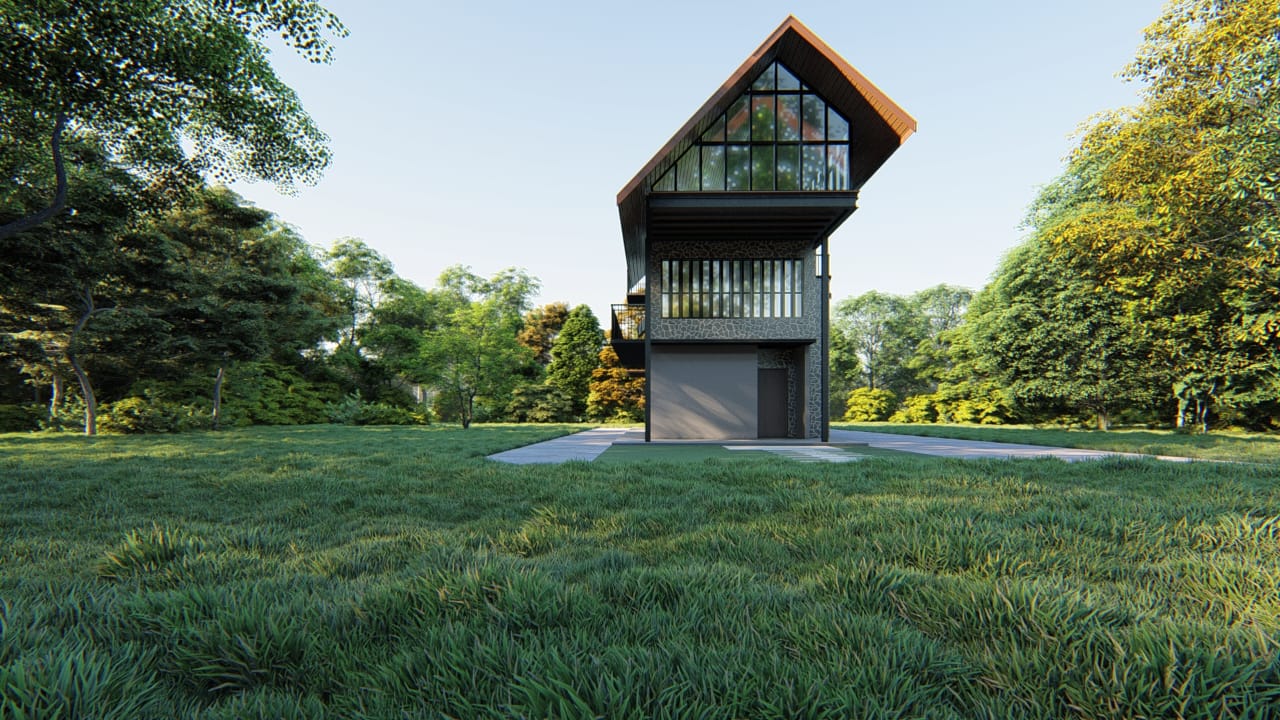 A-Frame Glass House
